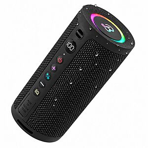 $11.99 – BassBloom ROAR 3 Portable Bluetooth Speaker, IPX6 Waterproof, 20W on Sale for  with Code 0VE6UQBN at Amazon