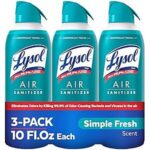 $10.34 – SnS, AC * | 3-Pack 10-Oz Lysol Air Sanitizer Spray (Simple Fresh) at Amazon ($3.45 each)