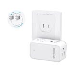 $6.99 – Thumb Score: +4 – Trond 6-Outlet 3-to-2 Prong Adapter w/ 360° Rotating Plug on Sale for  + Free Shipping w/ Prime or on $35+