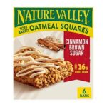 $2.39 – 6-Count 1.24-Oz Nature Valley Cinnamon Brown Sugar Soft-Baked Oatmeal Squares  w/ S&S + Free Shipping w/ Prime or on $35+