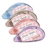 $4.84 – 4-Pack Secopad 0.3″ x 39′ Double-Sided Glue Tape Rollers (Light Colors) –  w/ S&S + Free Shipping w/ Prime or on $35+