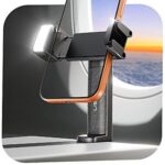$6.99 – LISEN Phone Holder Travel Mount w/ LED Light for Planes & Travel – + Free Shipping w/ Prime or on $35+