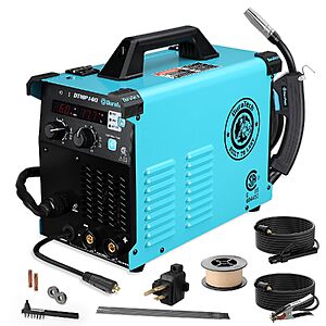 $65.99 – 4-in-1 DURATECH 140A MIG Welder (120V) Now  + Free Shipping