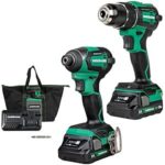 $129.00 – $129 | Metabo HPT 18V Cordless Brushless Drill Impact Driver, KC18DEXQB at Amazon