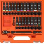 $99.98 – Klein Tools 65148HD KNECT 44-Piece 3/8″ Drive SAE & Metric Impact Socket Set + Free S&H at Amazon