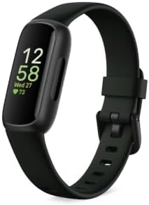 $69.95 – | Google Fitbit Inspire 3 – Midnight Zen/Black – Small and Large Bands at Amazon