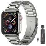 $9.50 – Pugo Top Stainless Steel Band for Apple Watch (various) — From $9.49 + Free Shipping with Prime or on $35+