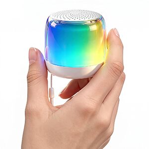 $5.99 – 2″ Glocusent Nano-Glow White Noise Sound Machine w/ Bluetooth, 35-Sounds & RGB Night Light – Lowest Price Ever on Amazon with Promo Code