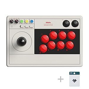 $71.85 – | 8Bitdo Arcade Stick for Switch & Windows at Amazon