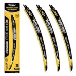 $9.98 – 3-Count TOLESA 15″ 6 TPI Arc-Edge Reciprocating Saw Pruning Blades  + Free Shipping w/ Prime or on $35+