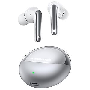 $15.99 – Monster N-Lite 203 AirLinks Wireless Earbuds,Bluetooth 5.3 Headphones,Wireless Earphones with HiFi Stereo –  at Amazon (Clip Coupon and Use Code N3JCRRAD)
