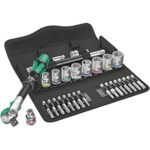$143.74 – Wera 8100 SB 6 SPEED 3/8 29 PC 3/8″ DRIVE METRIC | Push-Button Bit/Socket Release – Left/Right Switchover for Fast, Tool-Free Direction Changes