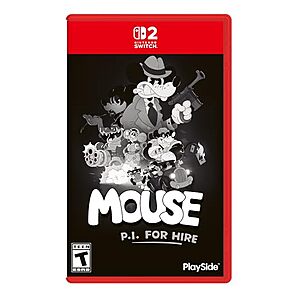 $34.99 – * | Mouse: P.I. For Hire (Switch 2) at Amazon