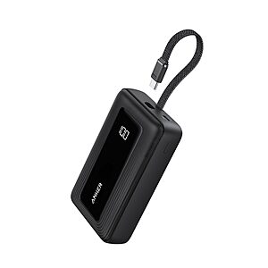 $35.99 – Anker Zolo Power Bank, 20,000mAh 30W Portable Charger with Built-in USB-C – Lowest Price Ever at Amazon