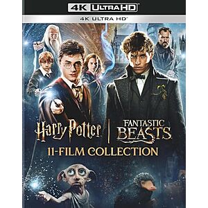 $89.49 – * | Harry Potter and Fantastic Beasts 11-Film Collection (4K Ultra HD Blu-ray) at Amazon