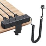 $19.49 – Ntonpower 12-in-1 Desk Clamp Power Strip with 9 AC Outlets & 20W USB-C Fast Charging (Black, 10′ Coiled Cord) – + Free Shipping w/ Prime or on $35+
