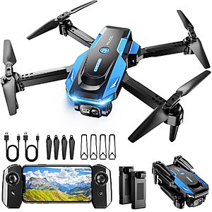 $19.97 – RELIDOL X62 FPV Foldable RC Drone w/ 1080P Camera – Lowest Price Ever on Amazon