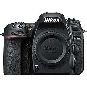 $696.95 – * | Nikon D7500 DX-Format Digital SLR Body at Amazon