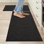 $14.99 – 2-Pack COSY HOMEER 20×32″ & 20×48″ Non-Slip Washable Kitchen Rugs Drop to  + Free Shipping w/ Prime or on $35+