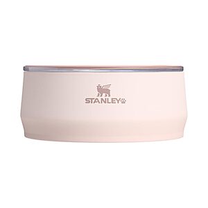 $19.97 – 24-Oz Stanley Insulated Stainless Steel Pet Bowl w/ Lid (Rose Quartz) – Lowest Price Ever on Amazon with Free Shipping