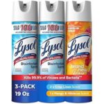 $14.29 – SnS, AC * | 3-Pk 19-oz Lysol Disinfectant Spray (Crisp Linen & Mango) at Amazon
