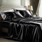 $9.99 – 4-Piece Bedsure Queen Satin Sheet Set  + Free Shipping w/ Prime or on $35+