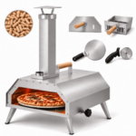$88.99 – : Segmart 12″ Wood Pellet Pizza Oven w/ Fast Heating, Rotating Stone & Thermometer at Walmart.com
