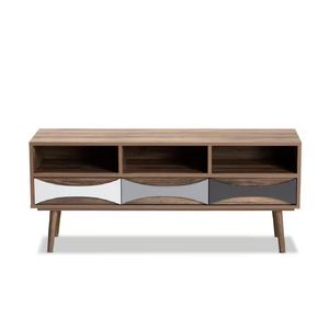 $59.25 – 47.2″ Leane TV Stand for TVs up to 52″ (Natural Brown) + Free Shipping