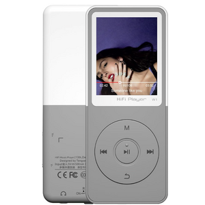 $16.99 – MP3 Player with Bluetooth 5.3, 1.8″ Screen, Color-Block Music Player
