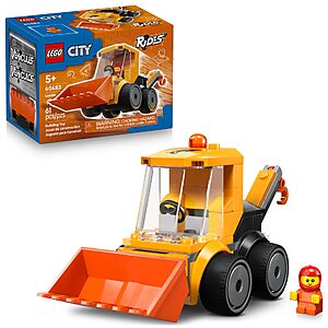 $5.99 – 61-Pc LEGO City Rides: Construction Loader Down to All-Time Low Price at Amazon