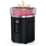 $349.00 – $349 | Ninja Fireside360 Fire Pit & Heater, 80,000 BTU, 3 Modes, Push Start, Black at Amazon