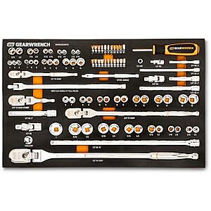 $176.51 – | GEARWRENCH 89 Piece 120XP Mechanics Tool Set in Foam Tray | GWMS120CBMTS at Amazon