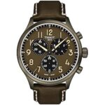 $244.97 – | Tissot Chrono XL, Swiss Quartz Chronograph, 45mm, Khaki Dial, Men’s Watch at Amazon
