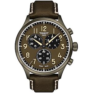 $244.97 – | Tissot Chrono XL, Swiss Quartz Chronograph, 45mm, Khaki Dial, Men’s Watch at Amazon