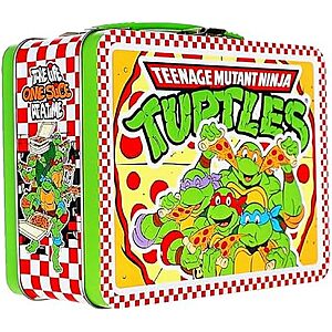$15.92 – | AQUARIUS Teenage Mutant Ninja Turtles Fun Box – TMNT Metal Storage Tin with Handle at Amazon