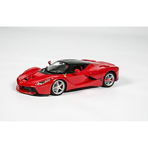 1:24 Scale Bburago Ferrari LaFerrari Diecast Model Car in Red