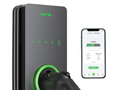 $398.20 – Autel Home Smart Electric Vehicle (EV) Charger up to 50Amp, 240V, Indoor/Outdoor Car Charging Station with Level 2, Wi-Fi and Bluetooth Enabled EVSE, 25-Foot Cable $398.2 Autel Home Smart Electric Vehicle Charger with a car