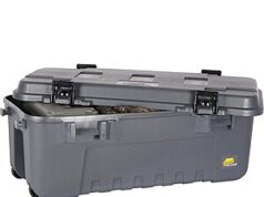 $29.99 – 108-Quart Plano Sportsman Storage Trunk w/ Wheels (Gray) + Free Shipping w/ Prime or on $35+ 108-Quart Plano Sportsman Storage Trunk w/ Wheels in gray