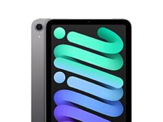 $499.00 – Apple iPad Mini (A17 Pro) 8.3-inch, 256GB, Wi-Fi 6E, 12MP Front/12MP Back Camera, Touch ID, All-Day Battery Life (Space Gray) Apple iPad Mini (A17 Pro) in space gray