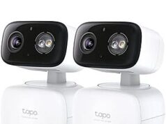 $49.98 – * | 2-Pack Tapo HybridCam 360 2K 30 fps Pan/Tilt Wired Wi-Fi Security Cameras at Amazon Tapo HybridCam 360 2K wired Wi-Fi security camera