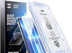 $4.80 – 3-Pk SMARTDEVIL Tempered Glass Screen Protectors for iPhone 12/13/14/15/16 Series + Free Shipping w/ Prime or on $35+ 3-Pk SMARTDEVIL Tempered Glass Screen Protectors for iPhone 12/13/14/15/16 Series