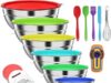 $20.99 – 7-Piece ENVTEK Mixing Bowls Set w/ Lids & Accessories (Multicolor) + Free Shipping w/ Prime or on $35+ 7-Piece ENVTEK Mixing Bowls Set with Lids and Accessories in multicolor