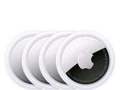 $63.00 – 4-Count Apple AirTag (1st Generation) $63 ($15.75 each) + Free Shipping 4-Count Apple AirTag (1st Generation) on sale at Walmart