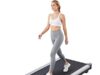 $69.89 – Sweetcrispy Compact Treadmill (Black & Silvery) + Free Shipping sweetcrispy compact treadmill black product image