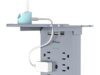 $9.99 – Mifaso Outlet Extender with Shelf w/ 6-Outlets & 3 USB Ports (Gray) – + Free Shipping w/ Prime or on $35+ Mifaso Outlet Extender with Shelf