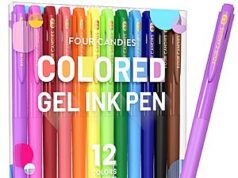 $7.14 – 12-Count Four Candies 0.7mm Quick Dry Ink Colored Pens Set w/ S&S + Free Shipping w/ Prime or on $35+ 12-Count Four Candies Colored Pens Set