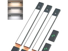 $30.07 – Prime Members: EZVALO Under Cabinet Lights w/ 3 Batteries + Free Shipping EZVALO 19.7" Under Cabinet Lights (Space Gray)