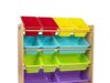 $31.84 – 12-Bin Humble Crew Toy Organizer + Free Shipping w/ Prime or on $35+ 12-Bin Humble Crew Toy Organizer in rainbow and natural wood finish