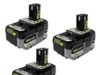$159.00 – RYOBI ONE+ HP 18V HIGH PERFORMANCE Lithium-Ion 6.0 Ah Battery (2-Pack) w/ ONE+ 18V 4.0 Ah Lithium-Ion HIGH PERFORMANCE Battery RYOBI ONE+ HP 18V High Performance Lithium-Ion 6.0 Ah Battery (2-Pack) with a 4.0 Ah battery