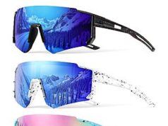 $9.99 – Bziia 3PACK Kids Sunglasses Youth Baseball Sunglasses for Boys Girls Age 4-12,Softball Sports Cycling Goggles UV Protection Bziia Kids Sunglasses in a pack of three